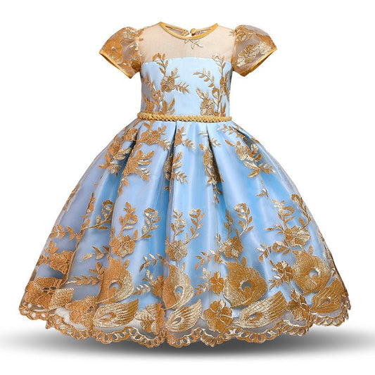 Girls puffy princess dress - MagicWhisper Boutique