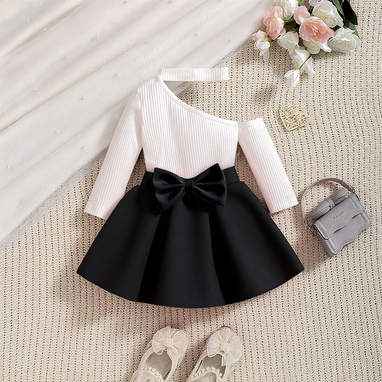 “RuffleBow Princess Two - Piece Set ✨” - MagicWhisper Boutique