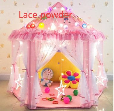 Portable Children's Tent for Kids Tent Toys Girls Princess Castle Tipi Infantil Children's House Vigvam Teepee Baby Tent Gifts - MagicWhisper Boutique