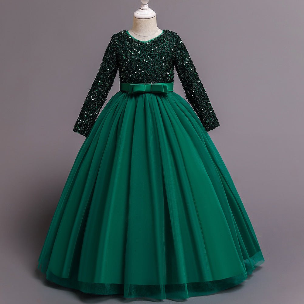 “SparkleCotton Princess Sequin Dress ✨” - MagicWhisper Boutique