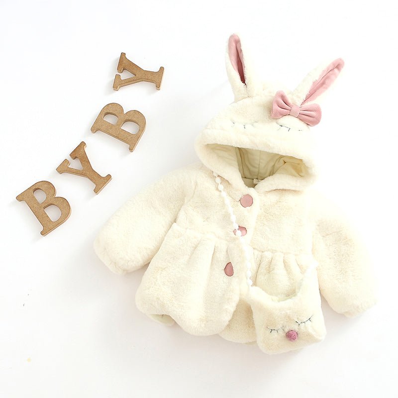 “CozyPrincess Thick Plush Coat for Girls ❄️” - MagicWhisper Boutique