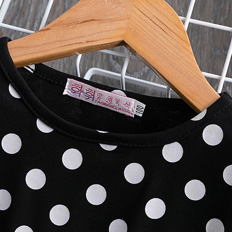 Polka dot princess dress - MagicWhisper Boutique