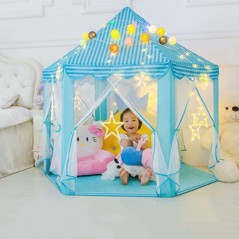 Portable Children's Tent for Kids Tent Toys Girls Princess Castle Tipi Infantil Children's House Vigvam Teepee Baby Tent Gifts - MagicWhisper Boutique