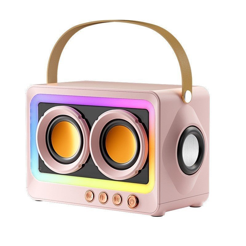 Bluetooth Audio Retro Mini Portable Wireless Card Vehicle - mounted Speakers Desktop Audio - MagicWhisper Boutique