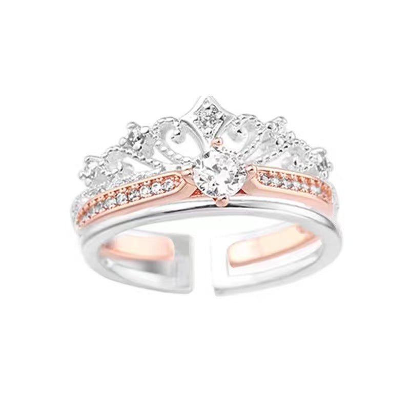 Castle Fireworks Ring Female Princess - MagicWhisper Boutique