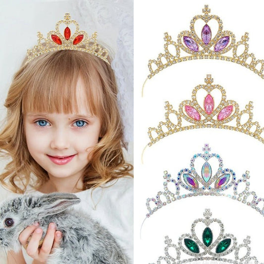 Girl Princess Crown Birthday Gift Headdress - MagicWhisper Boutique