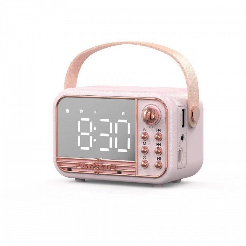 Bluetooth Audio Retro Mini Portable Wireless Card Vehicle - mounted Speakers Desktop Audio - MagicWhisper Boutique