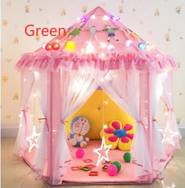 Portable Children's Tent for Kids Tent Toys Girls Princess Castle Tipi Infantil Children's House Vigvam Teepee Baby Tent Gifts - MagicWhisper Boutique