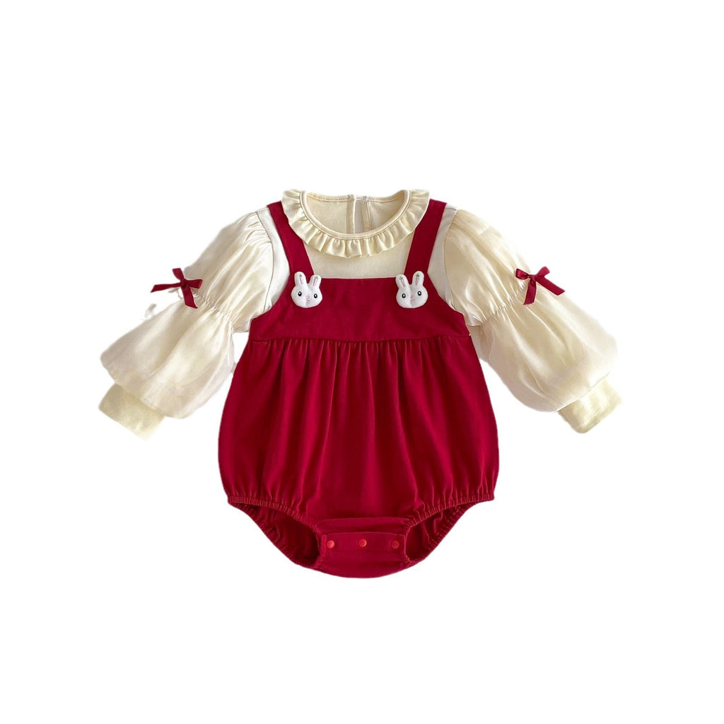 Clothes For Babies Spring And Autumn Clothing Baby Girl Princess Jumpsuit - MagicWhisper Boutique