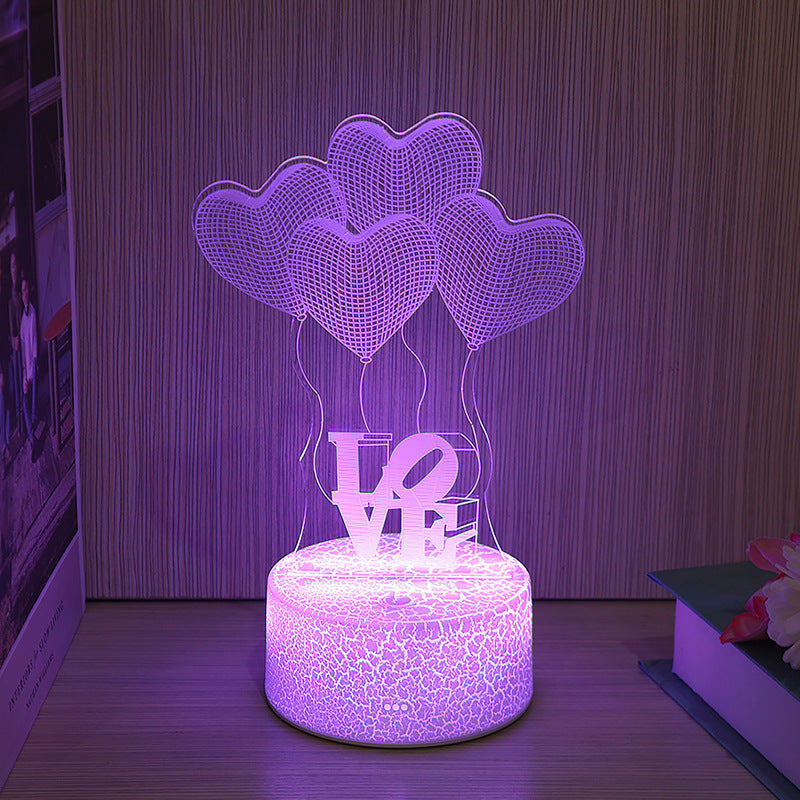 “DreamGlow 3D Balloon Night Light ✨”