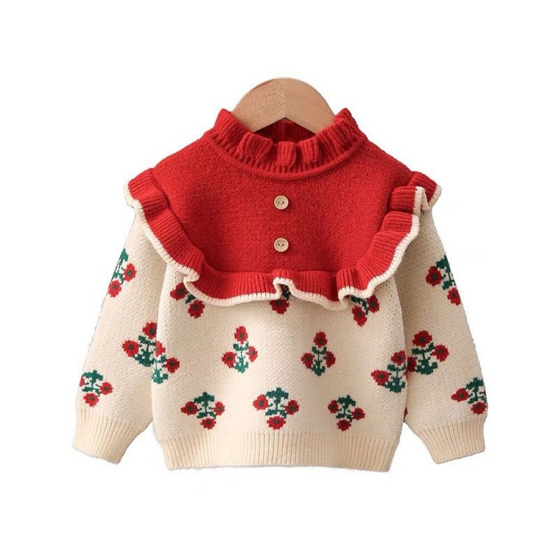 “CozyFleece Baby Princess Pullover ❄️” - MagicWhisper Boutique