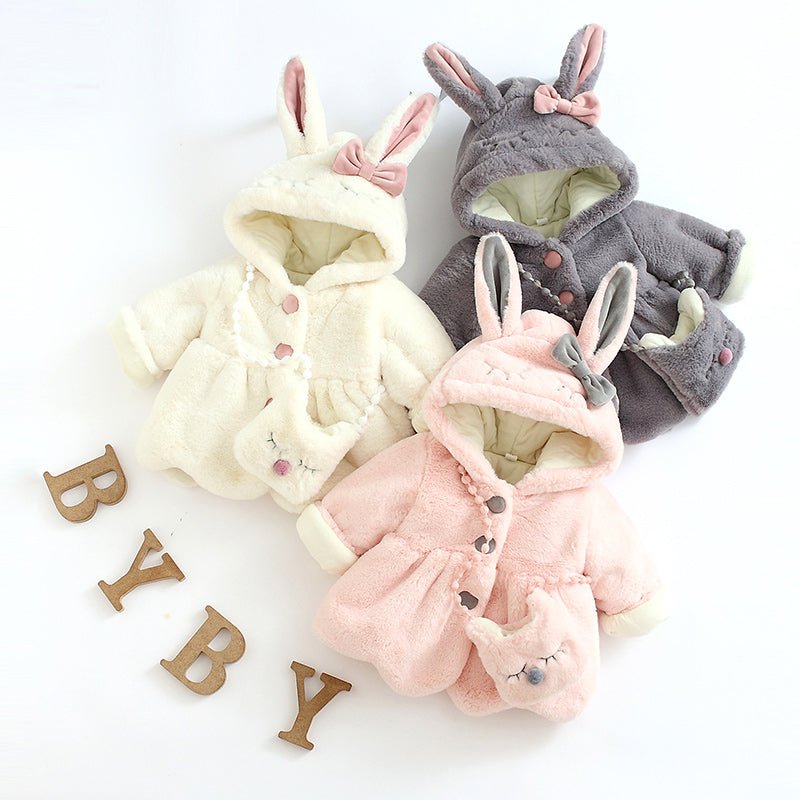 “CozyPrincess Thick Plush Coat for Girls ❄️” - MagicWhisper Boutique