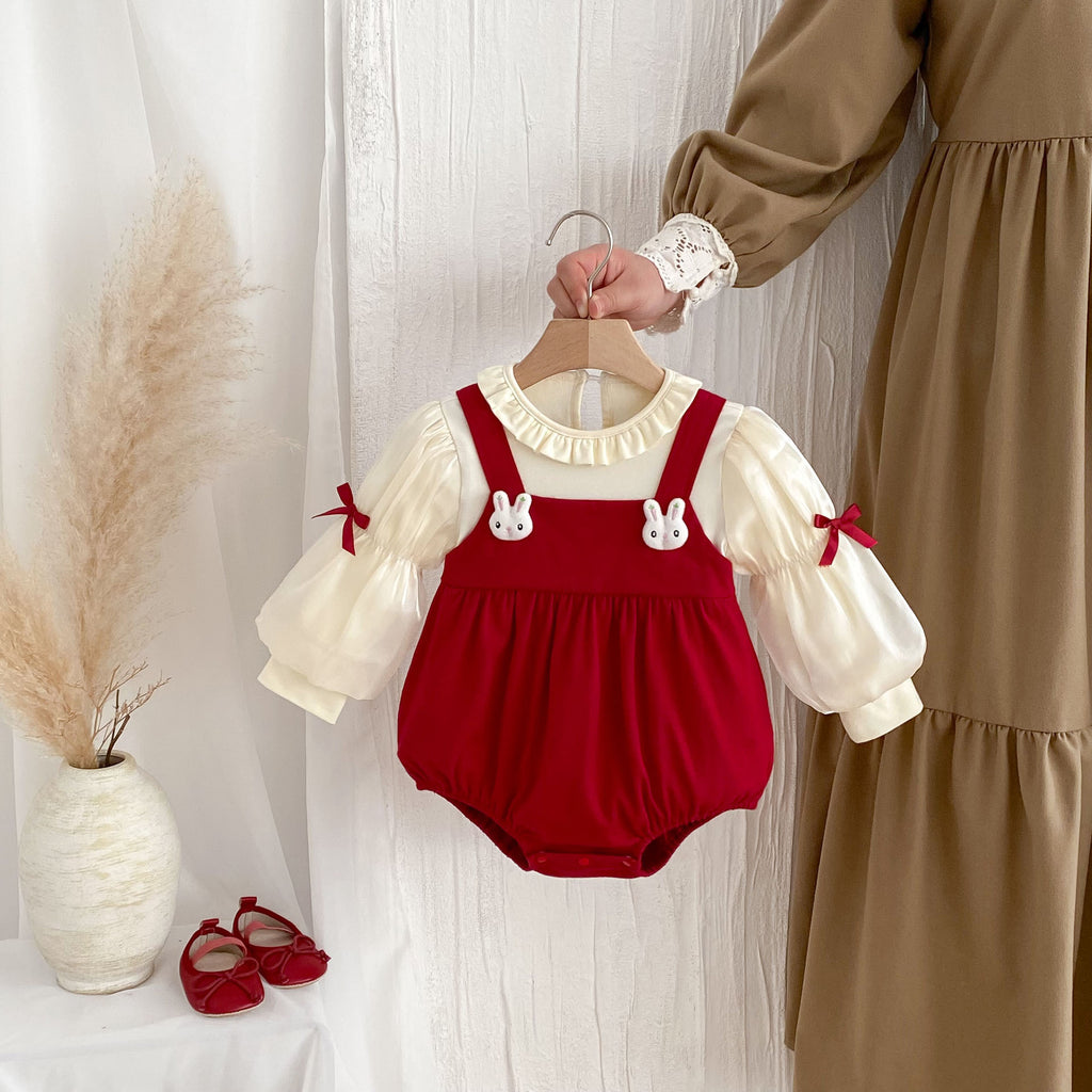 Clothes For Babies Spring And Autumn Clothing Baby Girl Princess Jumpsuit - MagicWhisper Boutique