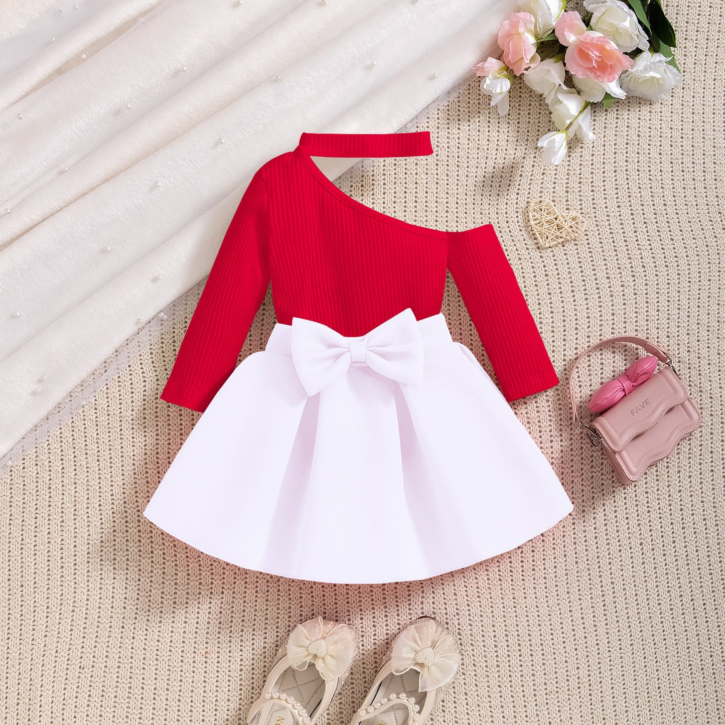 “RuffleBow Princess Two - Piece Set ✨” - MagicWhisper Boutique