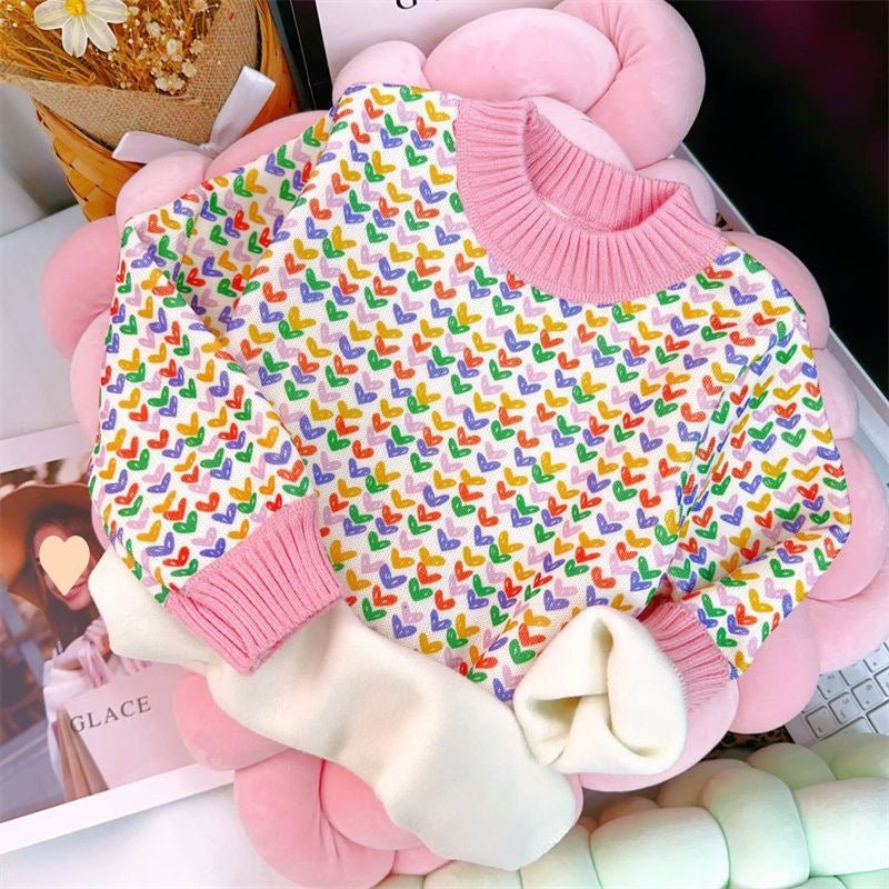 “CozyFleece Baby Princess Pullover ❄️” - MagicWhisper Boutique