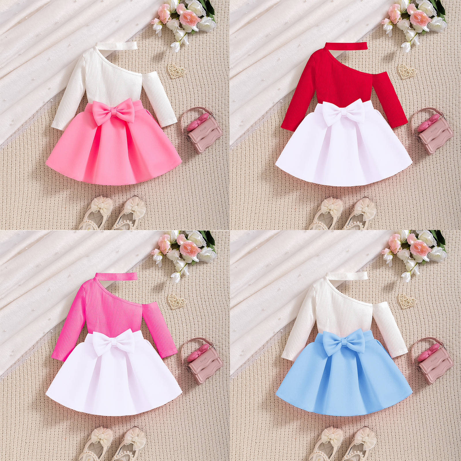 “RuffleBow Princess Two - Piece Set ✨” - MagicWhisper Boutique