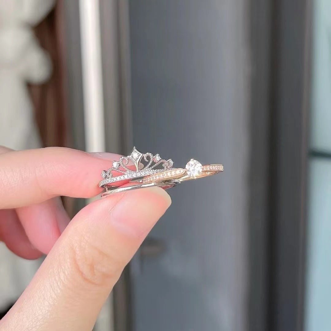 Castle Fireworks Ring Female Princess - MagicWhisper Boutique