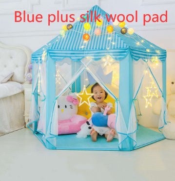 Portable Children's Tent for Kids Tent Toys Girls Princess Castle Tipi Infantil Children's House Vigvam Teepee Baby Tent Gifts - MagicWhisper Boutique