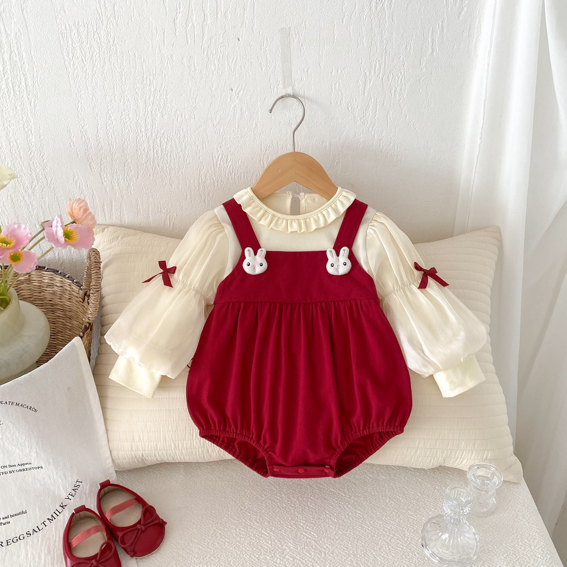 Clothes For Babies Spring And Autumn Clothing Baby Girl Princess Jumpsuit - MagicWhisper Boutique