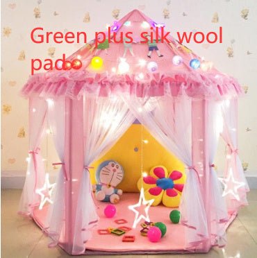 Portable Children's Tent for Kids Tent Toys Girls Princess Castle Tipi Infantil Children's House Vigvam Teepee Baby Tent Gifts - MagicWhisper Boutique