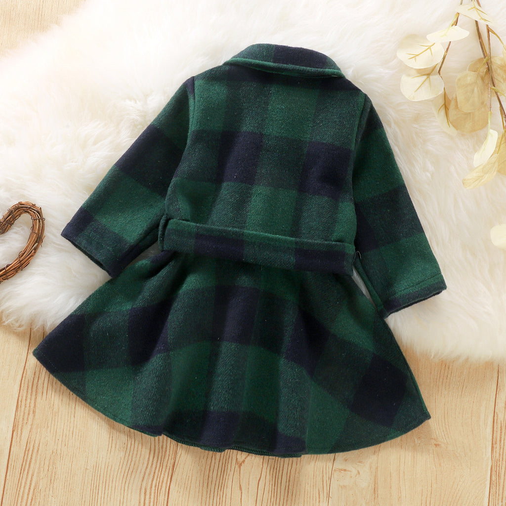 “Classic Plaid Baby Princess Dress ❤️” - MagicWhisper Boutique