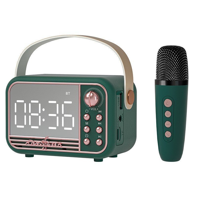 Bluetooth Audio Retro Mini Portable Wireless Card Vehicle - mounted Speakers Desktop Audio - MagicWhisper Boutique