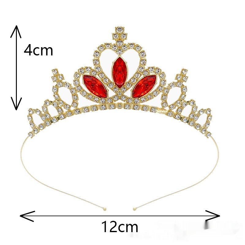 Girl Princess Crown Birthday Gift Headdress - MagicWhisper Boutique