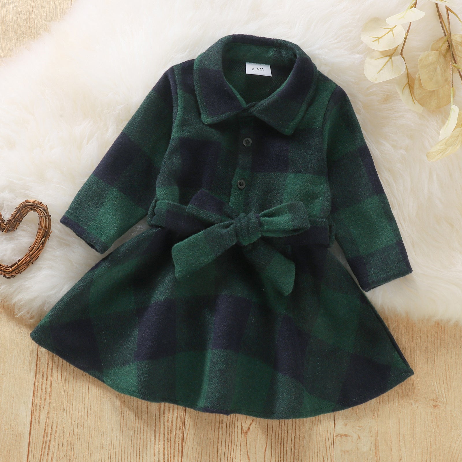 “Classic Plaid Baby Princess Dress ❤️” - MagicWhisper Boutique